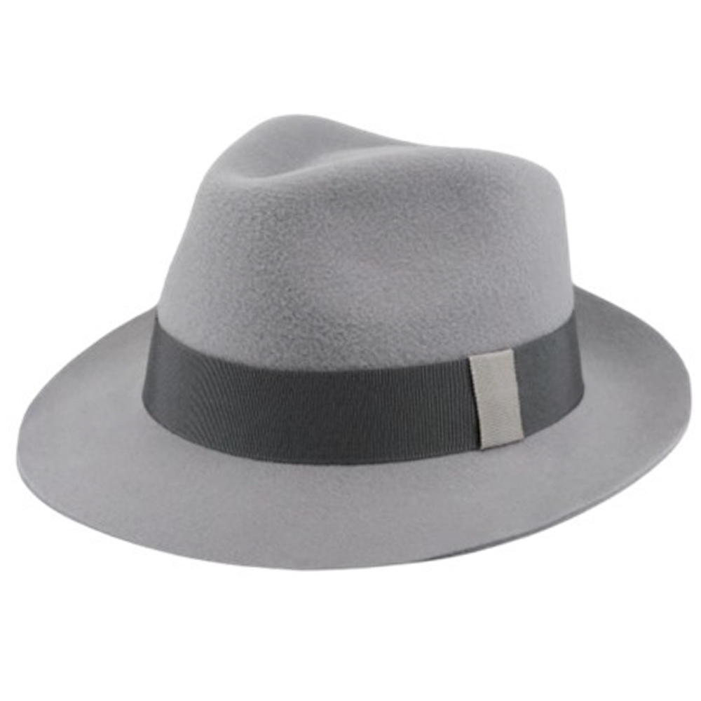 Trendy Caresse (feutre gris clair) femme 