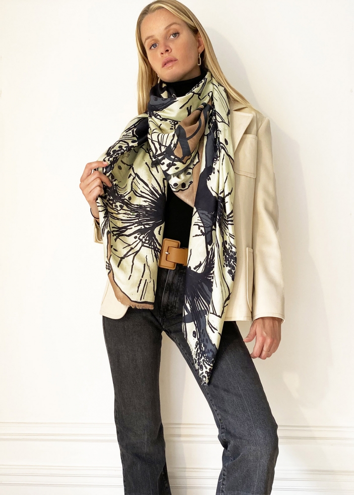 Foulard Années Folles 140x170 