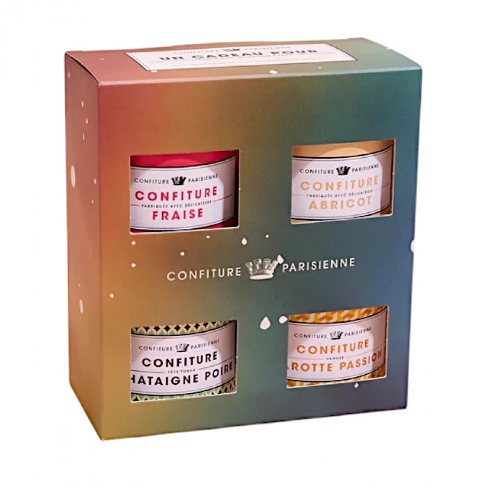 Coffret 4 recettes : Best-seller + Fraise et Abricot