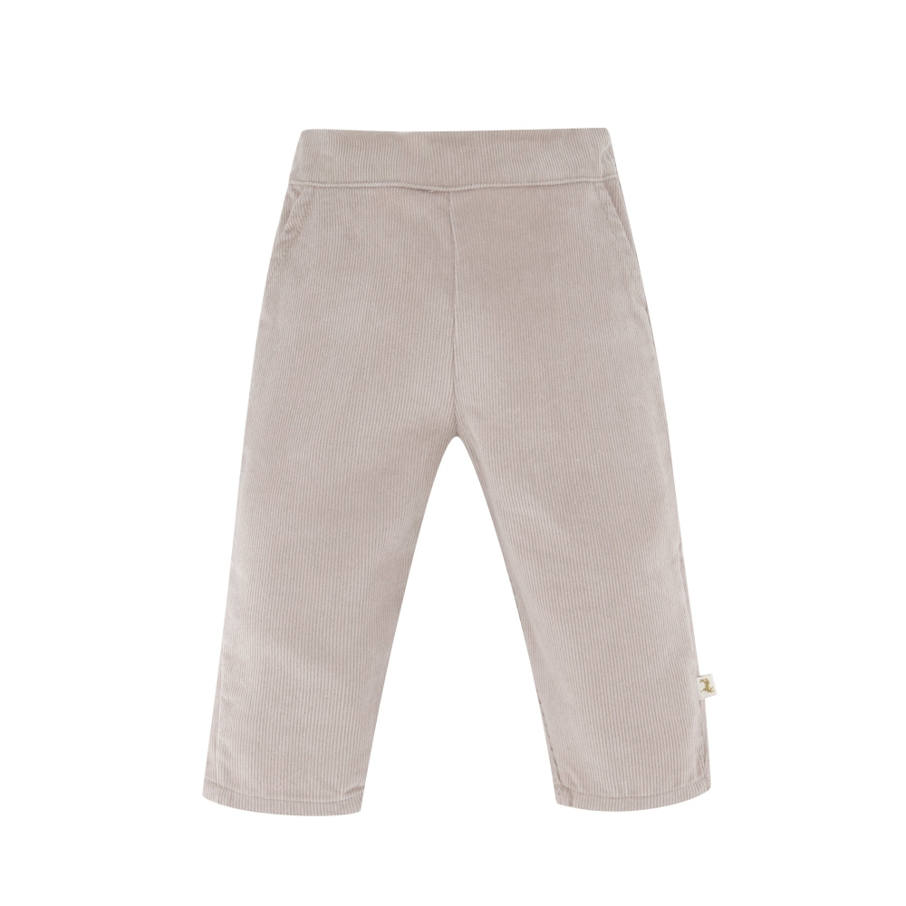 Pantalon hérisson velours beige milleraies