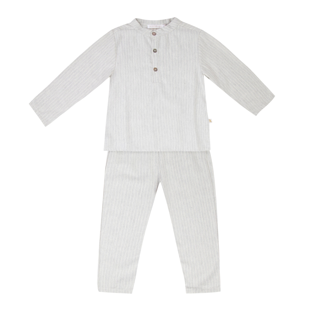 Pyjama loir flanelle perle