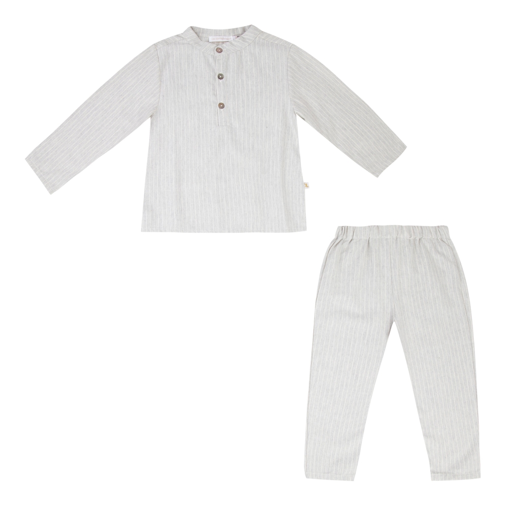 Pyjama loir flanelle perle