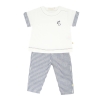 Pyjama loir rayure marine