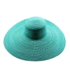 Grande capeline Turquoise
