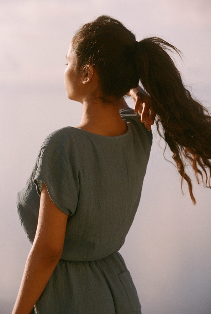 Top Meredith - Bleu