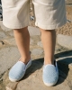 Espadrille enfant éponge, bleu clair