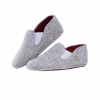 La pantoufle Tweed Gris Souris Enfant 