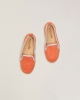 Espadrille enfant éponge, corail