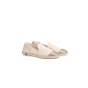 Espadrille femme coton, beige doré