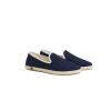 Espadrille femme coton, marine