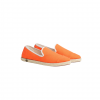 Espadrille femme coton, orange