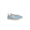 Espadrille enfant éponge, bleu clair