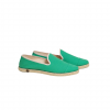 Espadrille homme coton, menthe