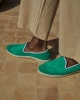 Espadrille homme éponge, menthe