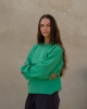 Sweatshirt femme coton bio, vert