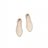 Espadrille homme coton, ivoire