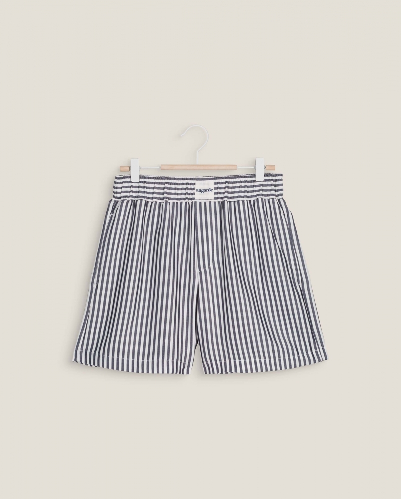 Short pyjama homme, marine