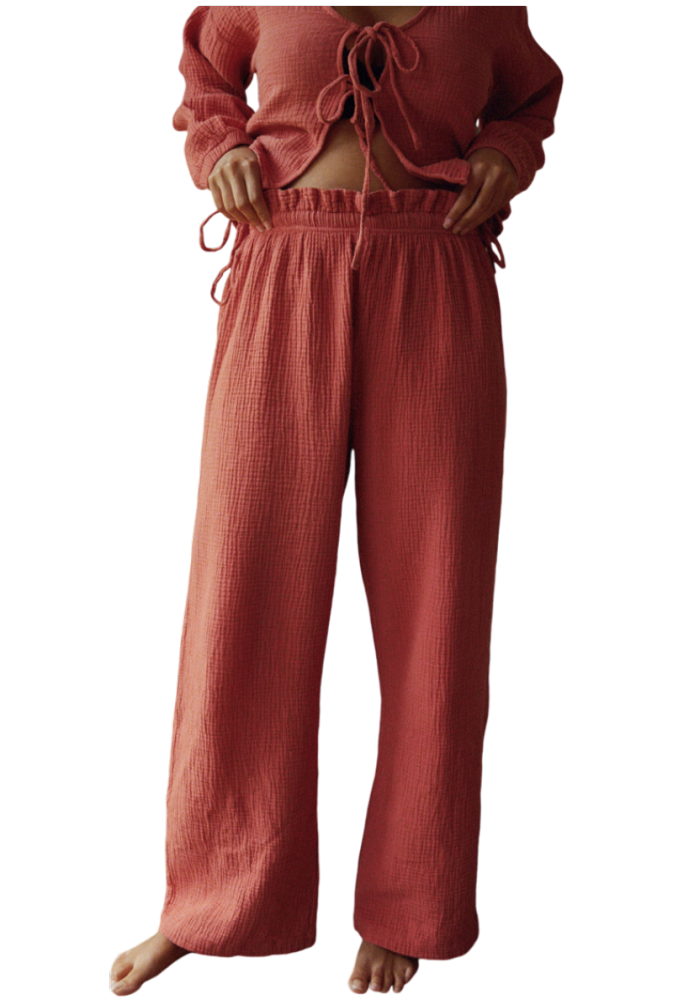 Pantalon Wanda - Vieux Rose