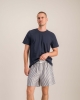 Short pyjama homme, marine