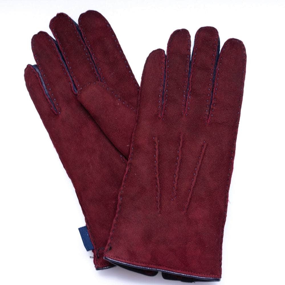 Gants Homme Bordeaux