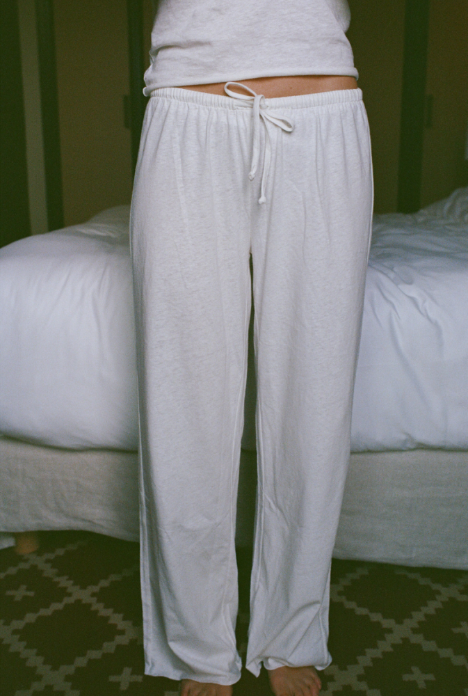 Pantalon Blanc Margaux de Fouchier x Nénés