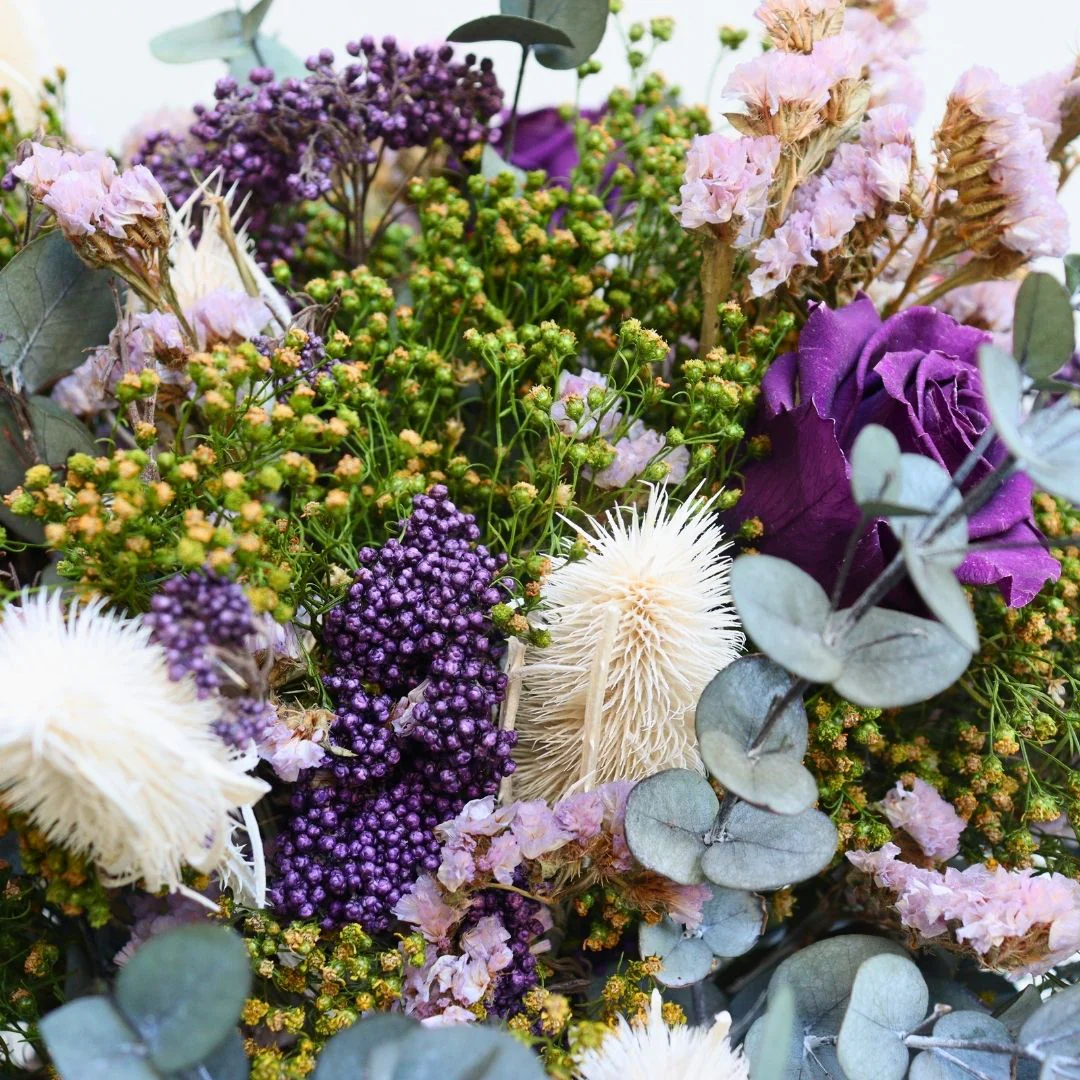 BOUQUET ETERNEL \"PLACE VIOLET\"