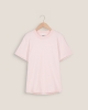 T-shirt femme coton bio, rose