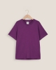 T-shirt homme coton bio, violet