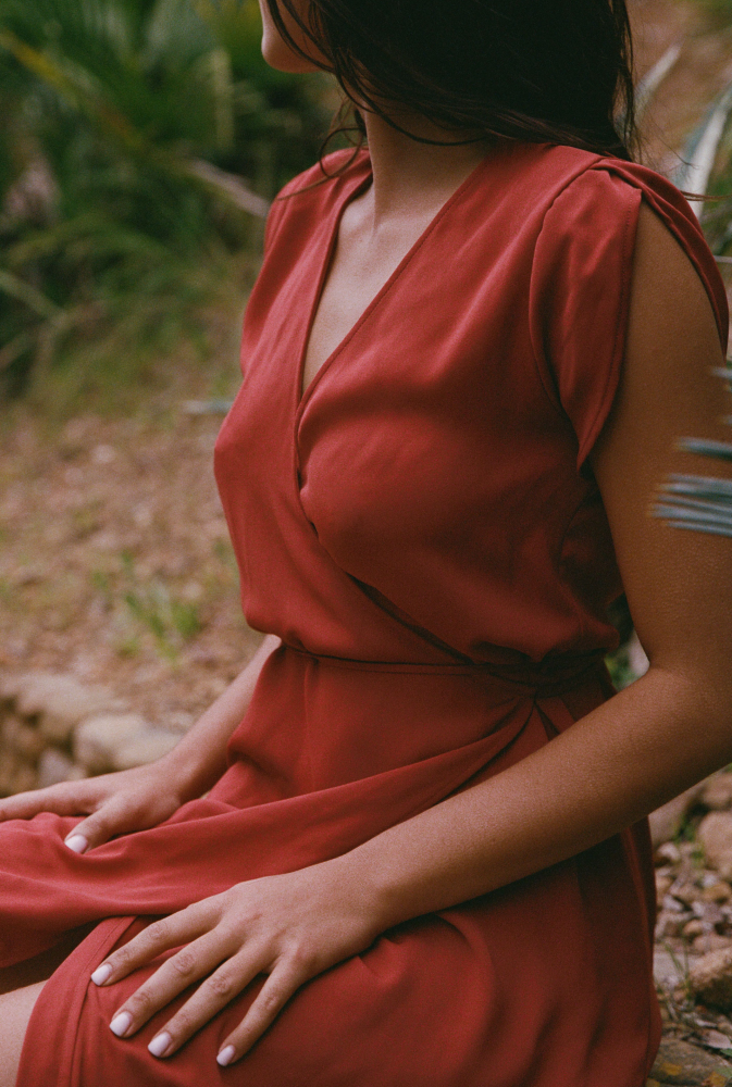Robe Inès - Terracotta