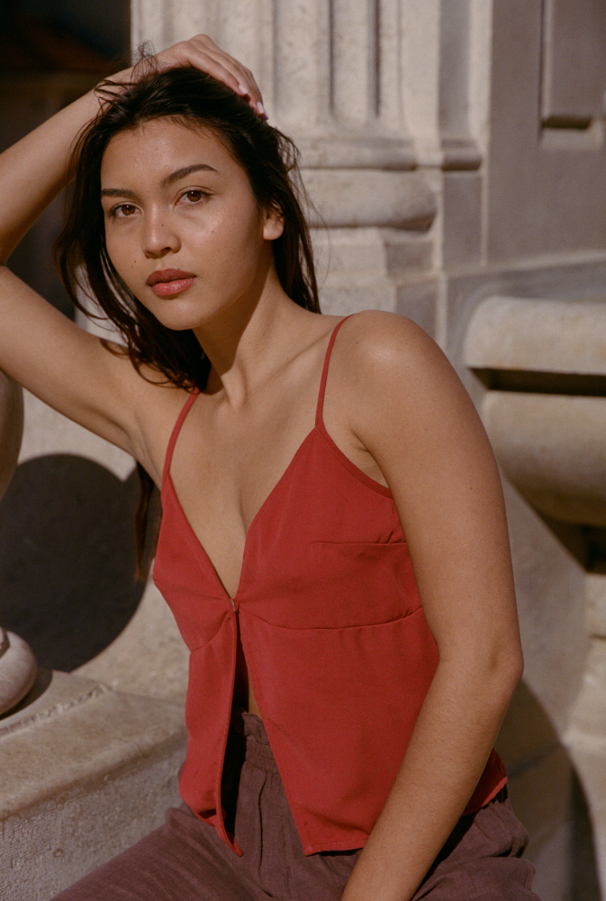 Top Charlotte - Terracotta