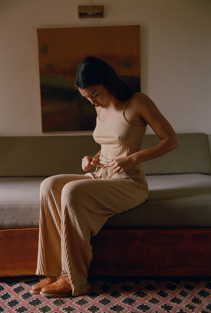 Pantalon Émilie - Noisette