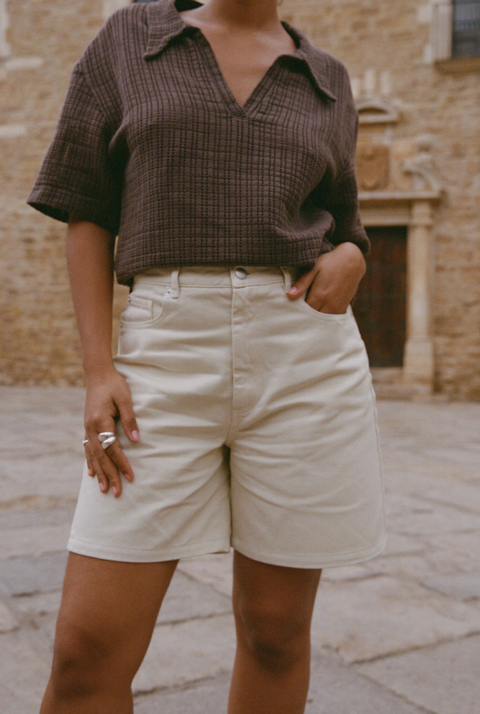 Short Adèle - Écru