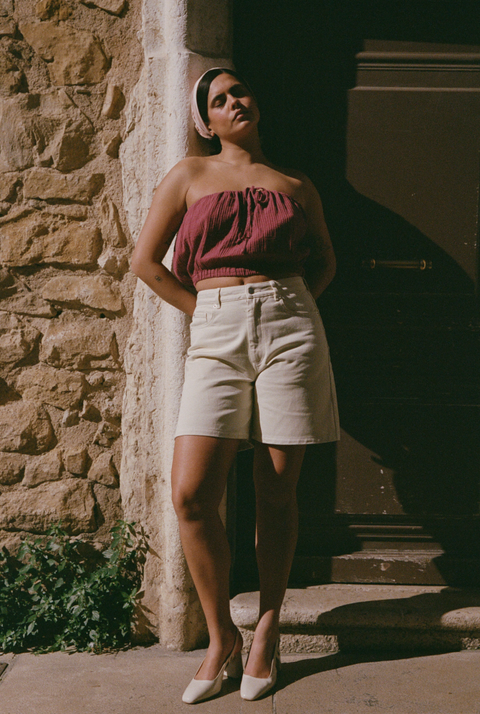 Short Adèle - Écru