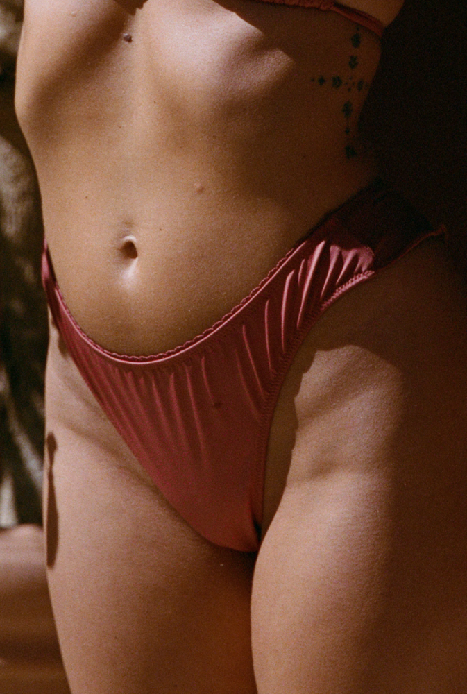 Bas de maillot tanga Margauxbtn x Nénés - Terracotta