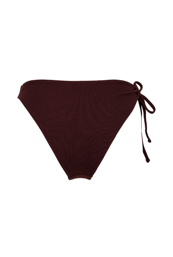 Bas de maillot culotte Rita - Marron