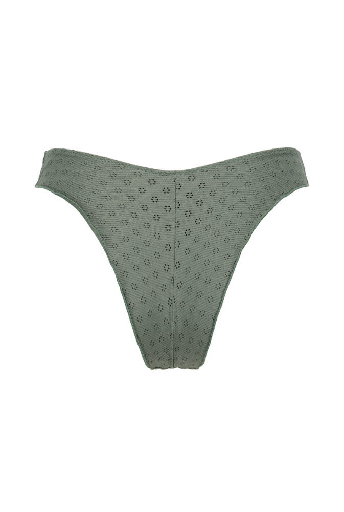 Bas de maillot culotte Cocoa - Vert kaki