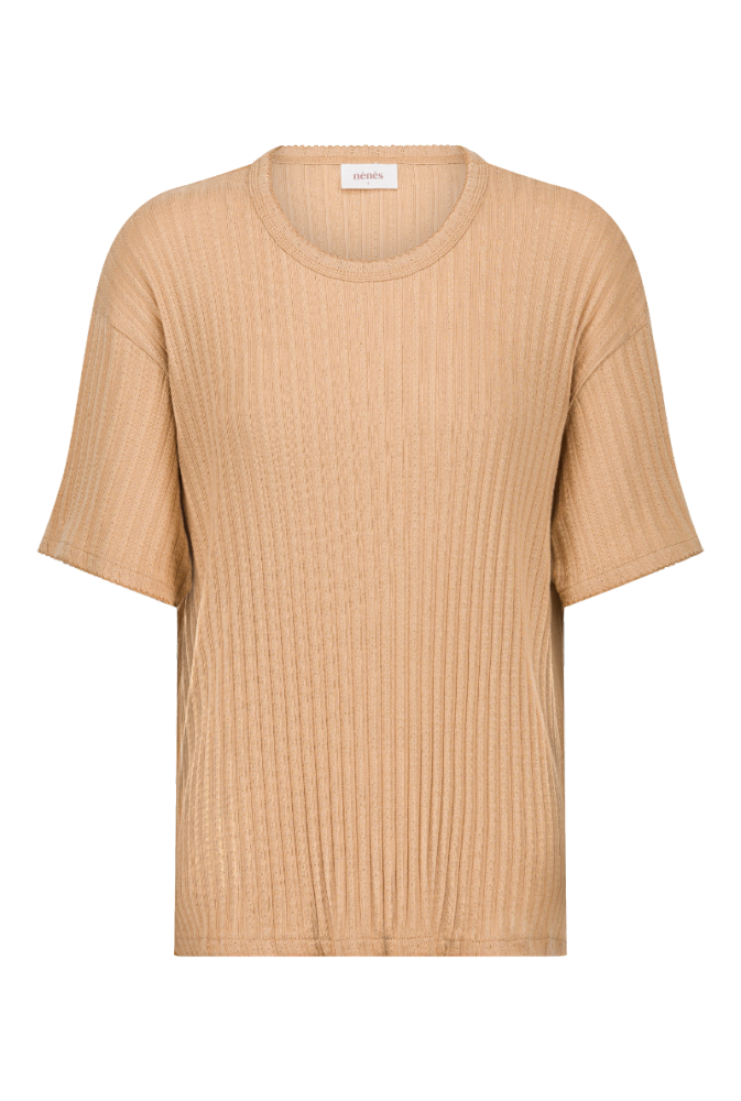 T-shirt Émilie - Noisette