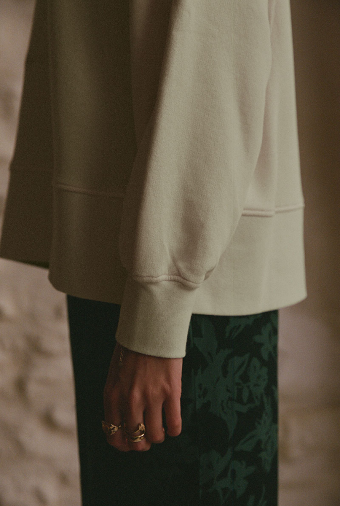 Sweat Marlène Rougier x Nénés - Ecru