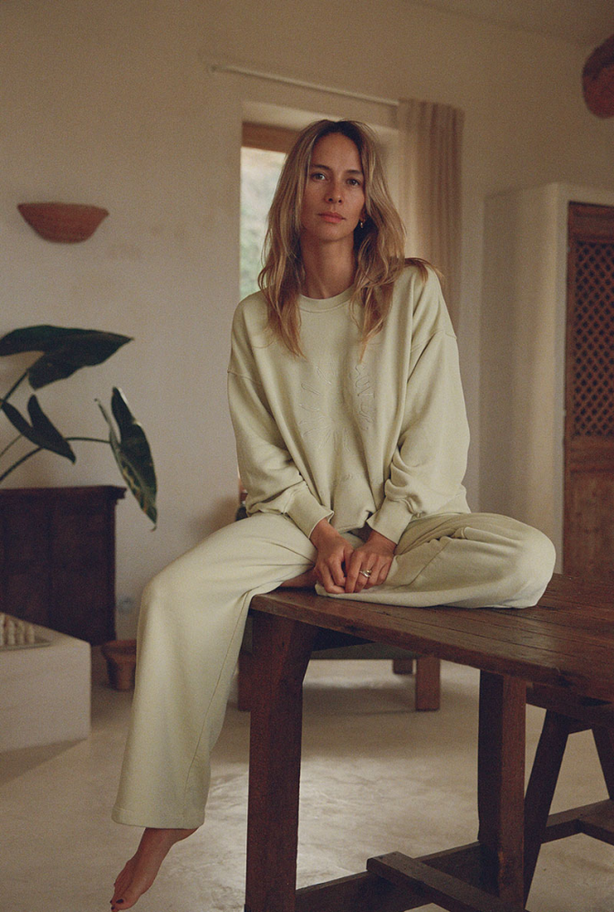 Sweat Marlène Rougier x Nénés - Ecru