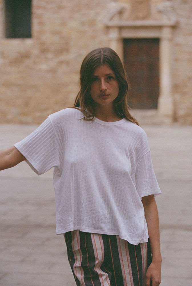 T-shirt Émilie - Blanc
