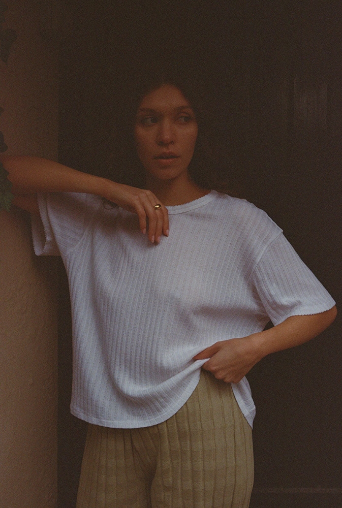 T-shirt Émilie - Blanc