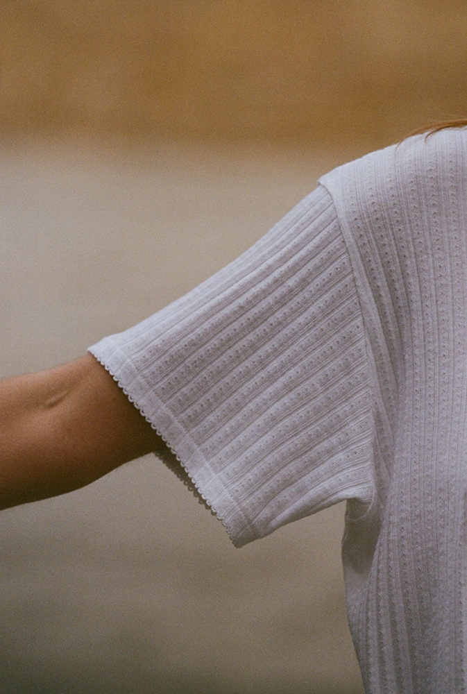 T-shirt Émilie - Blanc