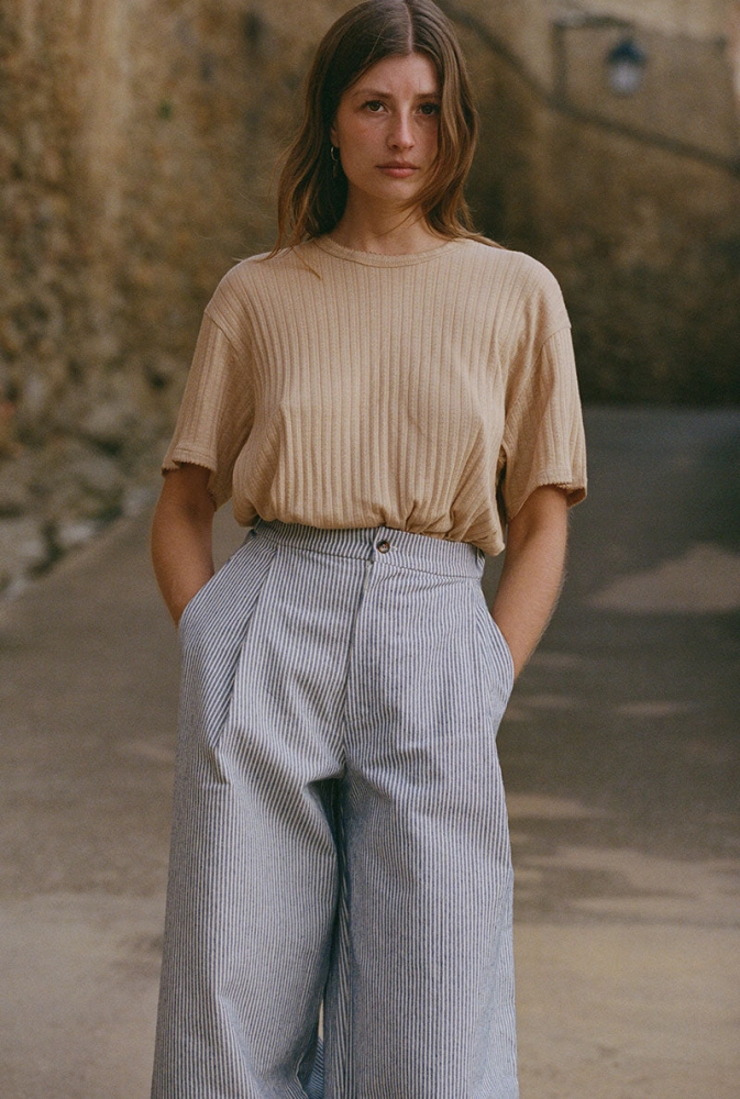 T-shirt Émilie - Noisette