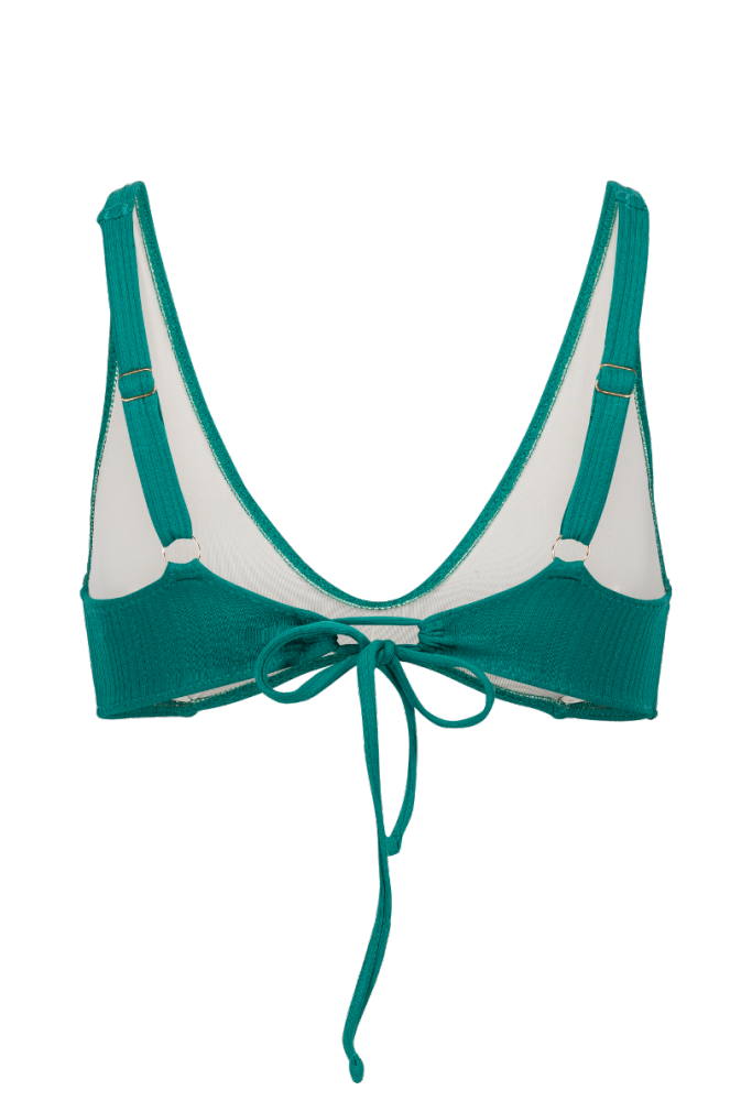 Haut de maillot foulard Iroise - Vert