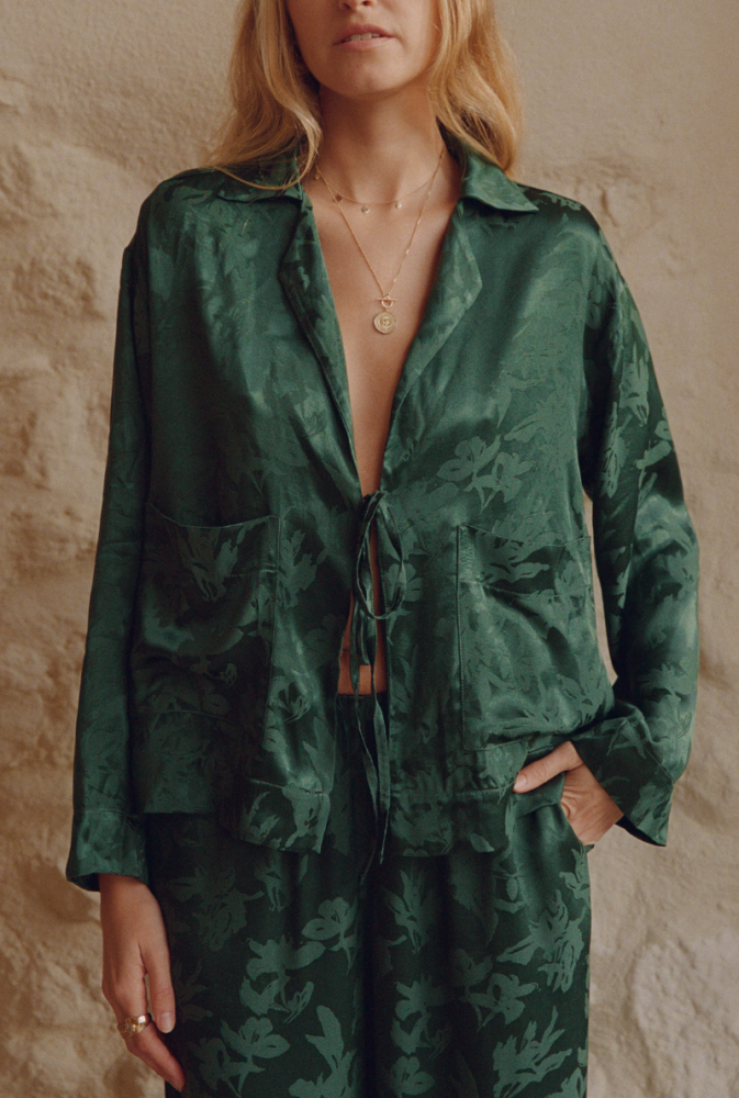 Chemise Marlène Rougier x Nénés - Vert