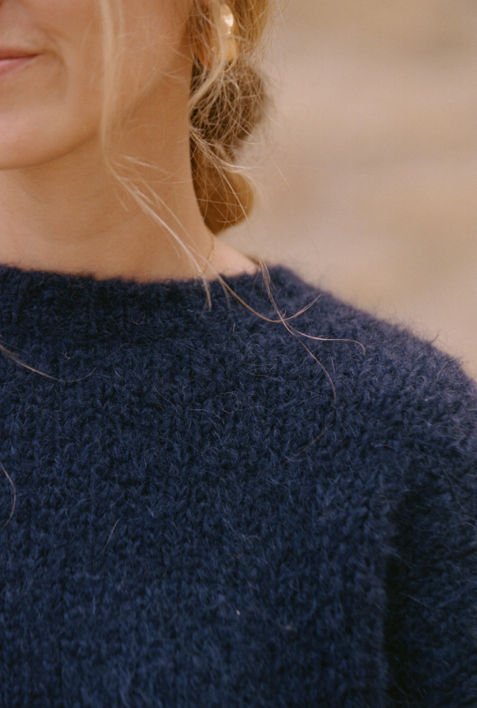 Pull Marlène Rougier x Nénés - Bleu