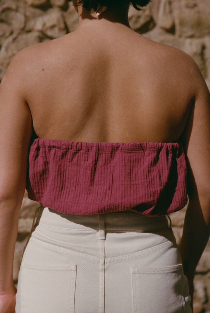 Top Clara - Prune
