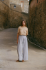 Pantalon Justine - Rayures bleues