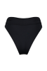 Bas de maillot culotte taille haute Myrto - Noir