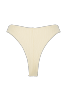Bas de maillot tanga Agathe - Jaune